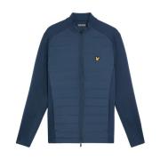 Jassen Hybrid Gewatteerd Volledige Rits Golfjas Lyle & Scott , Blue , ...