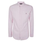 Lange mouw sportshirt Polo Ralph Lauren , Pink , Heren