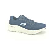 Blauw Lycra Runner voor Heren Skechers , Blue , Dames