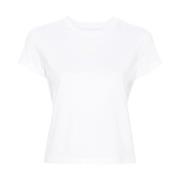 Logo Puff T-shirt Alexander Wang , White , Dames