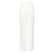 Witte Casual Broek voor Vrouwen P.a.r.o.s.h. , White , Dames