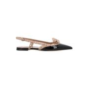 Rose Cannelle Gesloten Ballerina Schoenen Valentino Garavani , Multico...