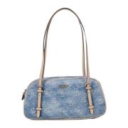 Stijlvolle Middelgrote Tassen Collectie Guess , Blue , Dames