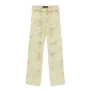 Lichtgroene Multi Panel Jeans Y/Project , Green , Heren