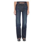 Lansing Danielle Jean Denim Jeans Khaite , Blue , Dames