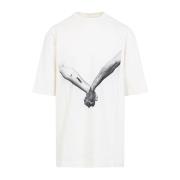 Stijlvolle Jumbo T-shirt Rick Owens , White , Heren