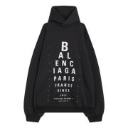 Hoodie Balenciaga , Black , Dames