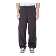 Logo Motif Track Pants Adidas , Brown , Heren