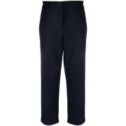 Blauwe Casual Broek voor Mannen Emporio Armani , Blue , Heren