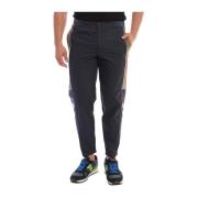 Moderne Textuur Jogger Broek Emporio Armani , Blue , Heren