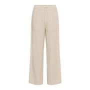 Straight-leg French Oak Broek Part Two , Brown , Dames