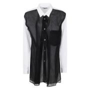 Casual Herenoverhemd Comme des Garçons , Black , Heren