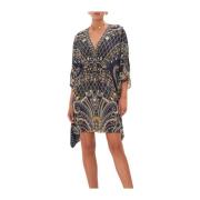 Zijden Duke Dance Kaftan Camilla , Multicolor , Dames