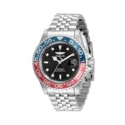 Pro Diver Quartz Horloge - Zwarte Wijzerplaat Invicta Watches , Gray ,...