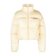 Neutrale Lichtgewicht Jas voor Mannen Palm Angels , Beige , Dames