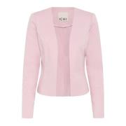 Geurige Lila Blazer Korte Jas Ichi , Purple , Dames