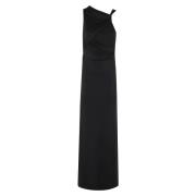 Elegante Venus Stijl Jurk Andamane , Black , Dames