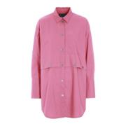 Bubble Gum Core Cotton Shirt Bitte Kai Rand , Pink , Dames