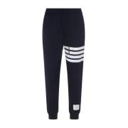 Iconic Patch Jogger Sweatpants Thom Browne , Gray , Dames