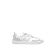 Sneakers met logo Balmain , White , Dames