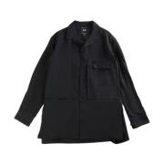 Zwarte Shirt Collectie Y-3 , Black , Heren