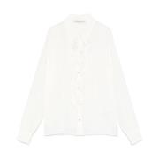 Witte Sweater Collectie Alessandra Rich , White , Dames