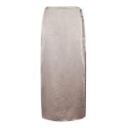 Gekreukte Pencil Rok Filippa K , Gray , Dames