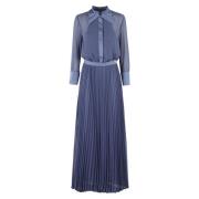 Elegante Zwarte Cocktailjurk Emporio Armani , Blue , Dames