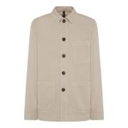 Beige Jas voor Mannen Kiton , Beige , Heren