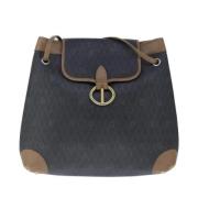 Pre-owned Canvas shoulder-bags Dior Vintage , Black , Dames