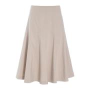 Magic Stretch Rok Dusty Quartz Bitte Kai Rand , Beige , Dames