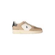 Casual Sneakers voor Dagelijks Gebruik Polo Ralph Lauren , Beige , Her...