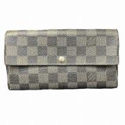 Pre-owned Canvas wallets Louis Vuitton Vintage , Brown , Dames