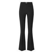 Zwarte Broek Elisabetta Franchi , Black , Dames