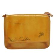 Pre-owned Leather louis-vuitton-bags Louis Vuitton Vintage , Yellow , ...