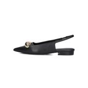 Zwarte Slingback Schoenen voor Vrouwen Toral , Black , Dames