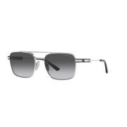 Zilver/Grijs Getinte Zonnebril Prada , Gray , Unisex