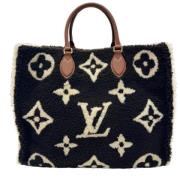 Pre-owned Fabric handbags Louis Vuitton Vintage , Black , Dames