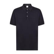 Blauwe Button-Up T-shirts en Polos Aspesi , Blue , Heren