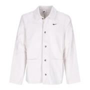 Ongevoerde Chore Coat Jas - Phantom/Zwart Nike , White , Heren