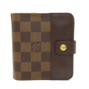 Pre-owned Canvas wallets Louis Vuitton Vintage , Brown , Dames