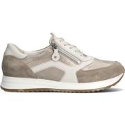 Beige Suède Dames Sneakers Vicky Waldläufer , Gray , Dames