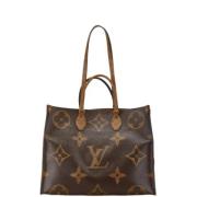 Pre-owned Canvas louis-vuitton-bags Louis Vuitton Vintage , Brown , Da...