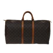 Pre-owned Canvas travel-bags Louis Vuitton Vintage , Brown , Dames