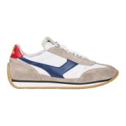 Blauwe Sneaker Trainer '74 Stijl Pantofola d'Oro , Multicolor , Heren