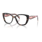 Stijlvolle brilmonturen in Malva Tortoise Prada , Multicolor , Unisex