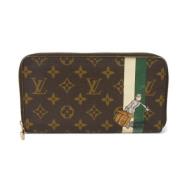 Pre-owned Canvas wallets Louis Vuitton Vintage , Brown , Dames