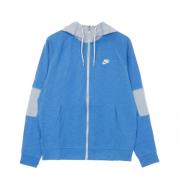 Lightweight Hoodie Mix Nike , Blue , Heren