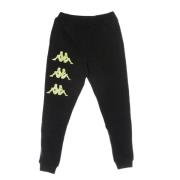 Lichtgewicht Trainingsbroek Zwart/Groen Kappa , Black , Heren