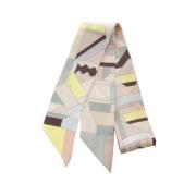 Pre-owned Silk scarves Hermès Vintage , Multicolor , Dames